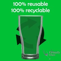 Polycarbonate Plastic Reusable Gold Cocktail Martini Glasses  100% reusable 100% recyclable